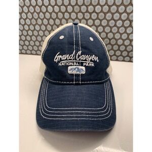 Grand Canyon Hat Cap National Park Mesh Trucker  Snap Back Blue Adult Ripstop